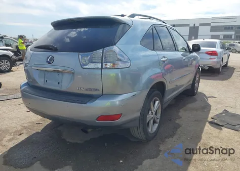 2008 Lexus Rx 400H from USA, damaged, VIN JTJGW31U082006877